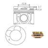 Hyundai iLoad D4CB pistons and rings