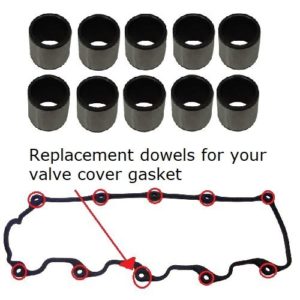 Toyota Hilux LN167, 3.0 Lt Diesel Engine: 5L - VALVE COVER GASKET DOWELS