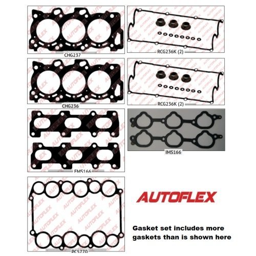 Holden Rodeo TFR25 3.2 Litre V6 Engine: 6VD1 - Autoflex VRS GASKET SET