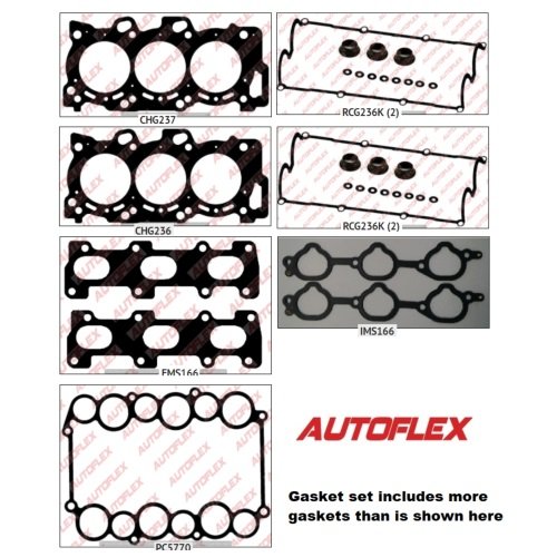Holden Rodeo TFS25 3.2 Litre V6 Engine: 6VD1 - Autoflex VRS GASKET SET